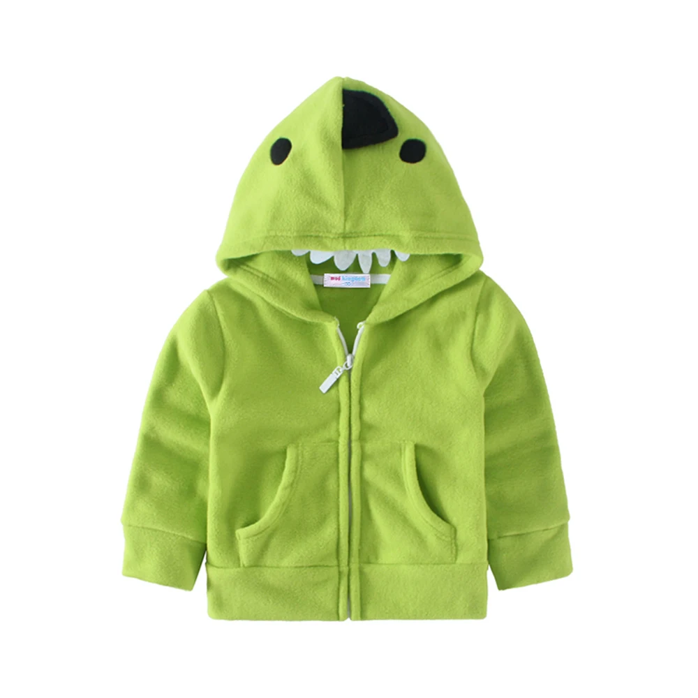 Mudkingdom/пальто с капюшоном и принтом животных для маленьких мальчиков девочек