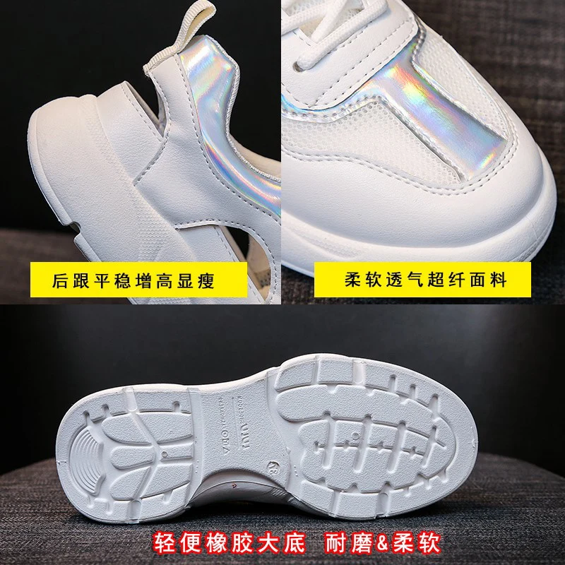 

Sports Women's Sandals 2021 Summer Clogs Wedge Med Cross-Shoes All-Match Breathable Suit Female Beige Strappy Heels Platform Med