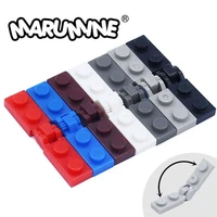 marumine 44301 44302 hinge plate 1 x 2 accessories bricks blocks connection kids moc educational toys construction model kits