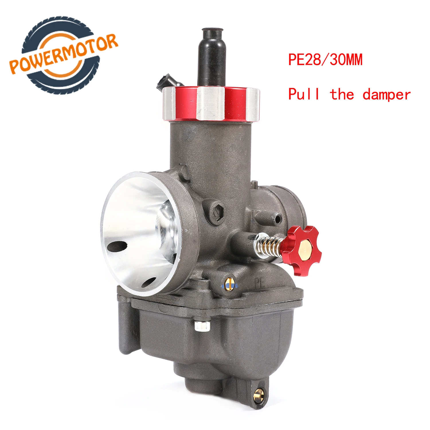 

Карбюратор PE28 PE30, тяговый демпфер для мотоцикла, мопеда, скутера, внедорожника, квадроцикла, высокая производительность, 28 мм 30 мм