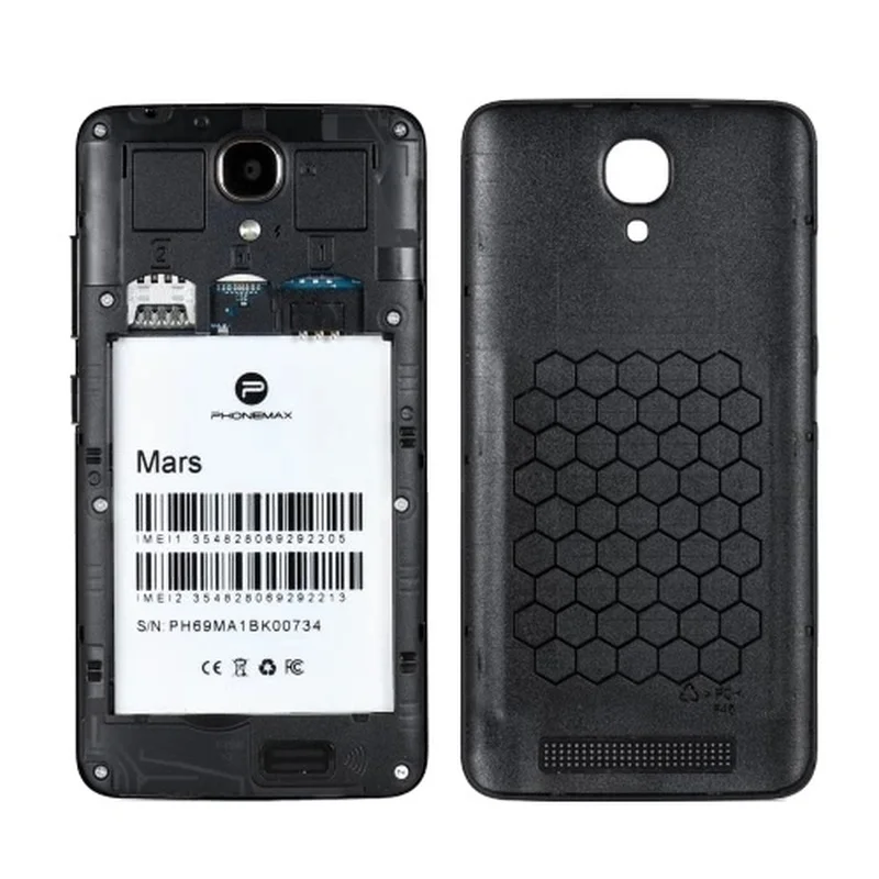 

PHONEMAX Mars Smartphone 1GB RAM 8GB ROM 4.5" MTK6580 Quad Core 1.3GHz Android 6.0 5.0MP 2000mAh WIFI GPS 3G WCDMA Mobile Phone