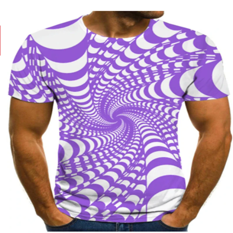 

2020 new style 3d printing men's T-shirt hip-hop style 3d pattern 3d printing 3 printing D printing quick-drying T-shirt