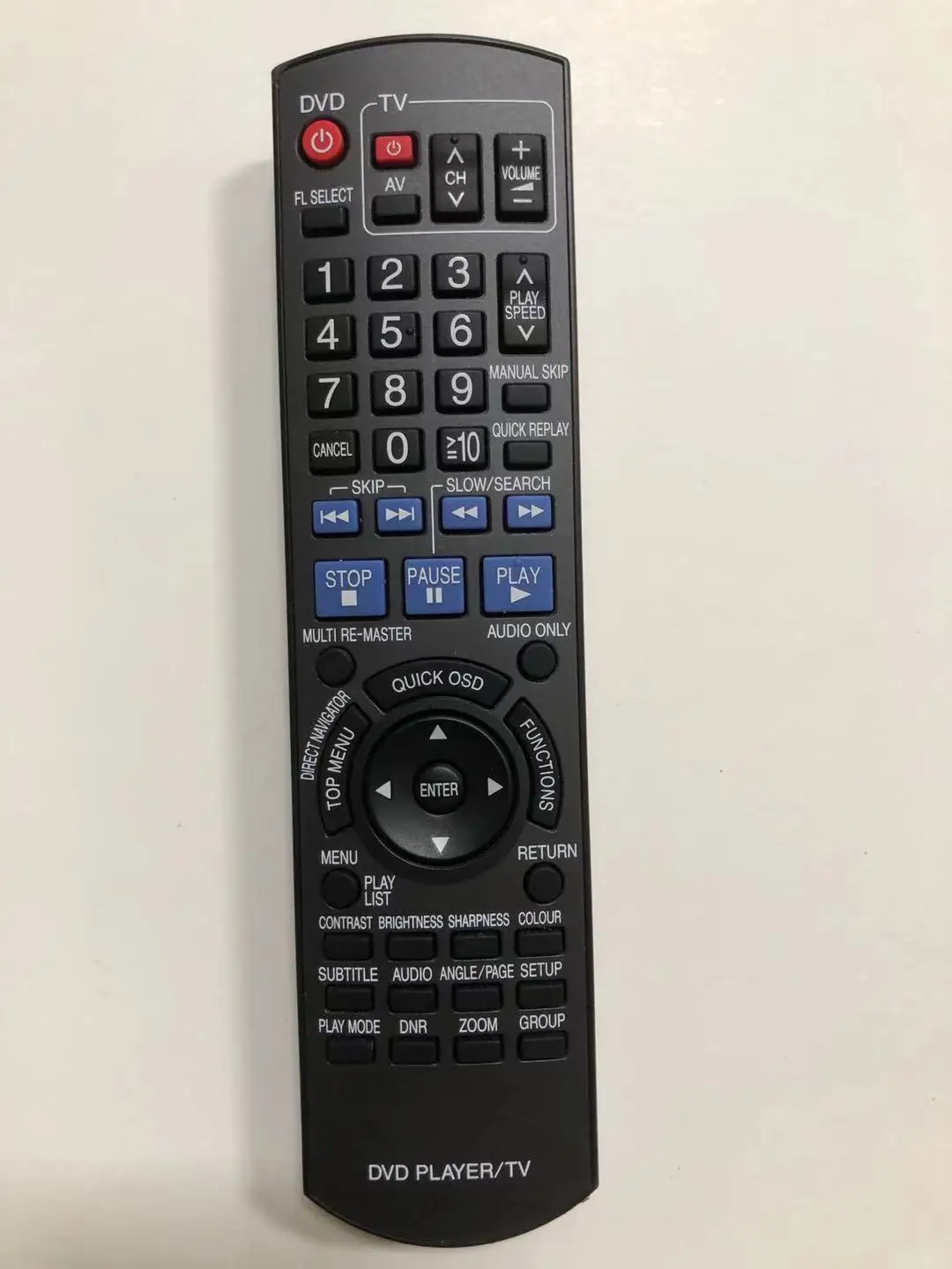 Новый оригинальный пульт дистанционного управления для Panasonic N2QAYB000199 DVD PLAYER TV Fernbedienung DMR-EZ47VP DMR-ES15 DMR-ES15EBL DMR-ES46V DM