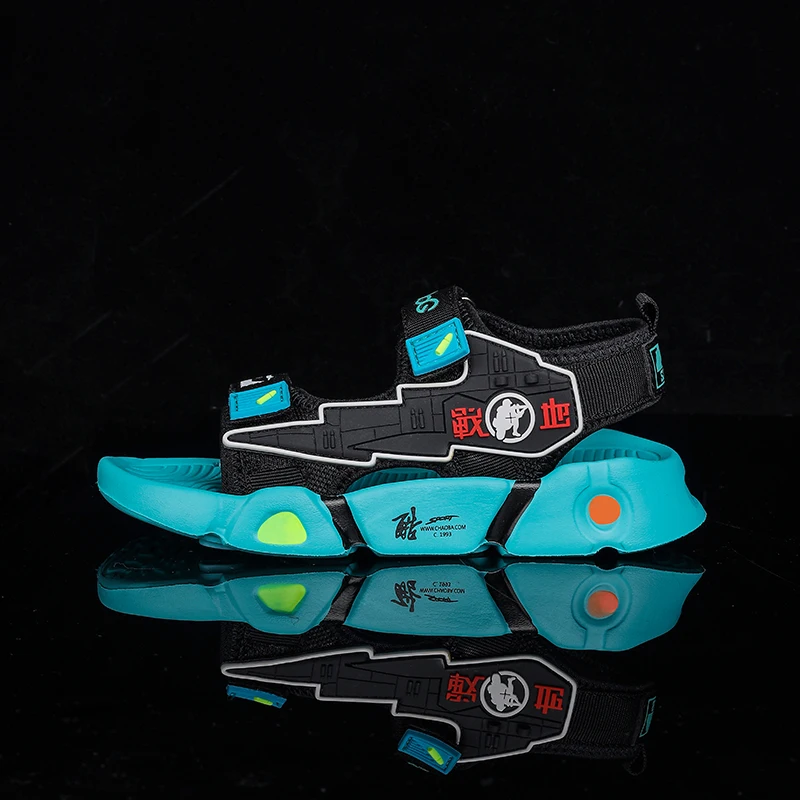 

2021 Summer Children's Cool Casual Beach Sandals Non-slip Platform for Children Boys Outdoor Sneakers Flat Sandals Size 28-39