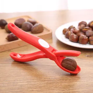 chestnut clip walnut pliers nut cracker sheller nut opener kitchen tools cutter gadgets dried fruit opener cutter gadgets free global shipping