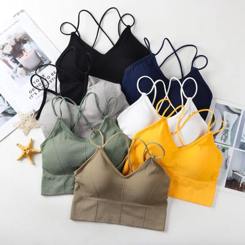 

Beauty Back Sexy Tube Women Breathable Brassiere Seamless Bralette with Chest Pad Lingerie Underwear Bras нижнее белье женское
