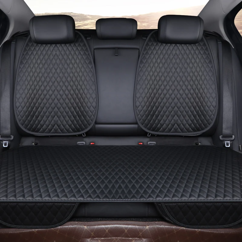 

Brand New Pu Leather Universal Easy Install Car Seat Cushion Stay On Seats Non-slide Auto Covers Not Moves easy clean E2 X45