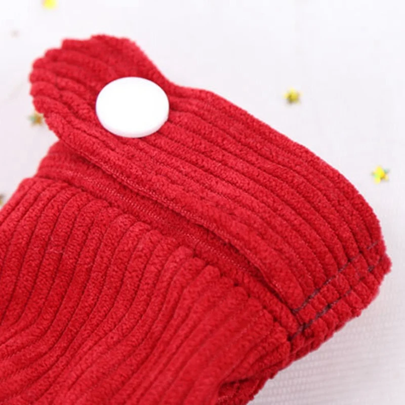 Утолщенная Вельветовая куртка для собаки утолщенная Теплая Флисовая Куртка