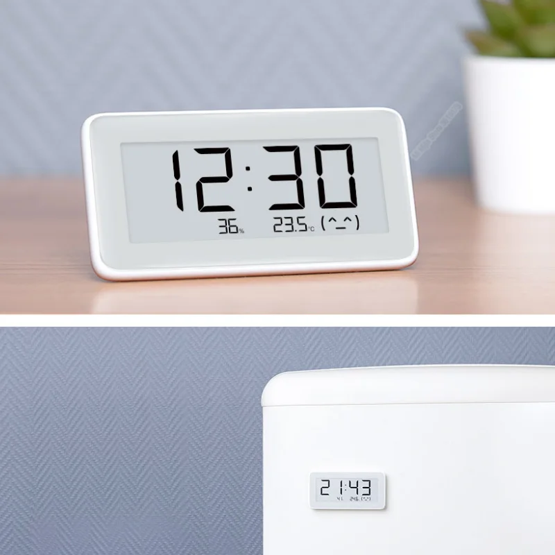 Xiaomi Mijia BT4.0 беспроводные умные электрические цифровые часы для помещений и улицы, гигрометр, термометр, ЖК-измерительные приборы для измерения температуры