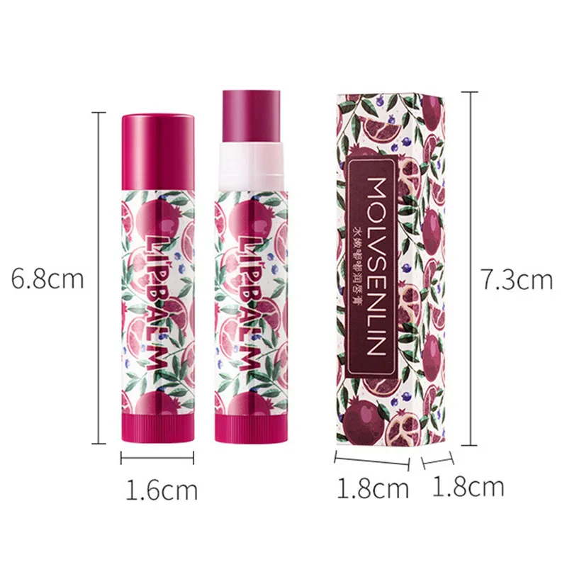 Осенне-зимний бальзам для губ с лимоном авокадо желе увлажняющий и питательная