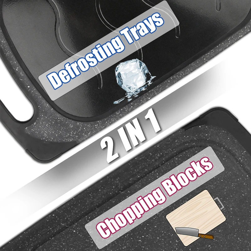 Dropshipping Быстрый лоток для разморозки замороженные мясо рыба Разделочные Блоки и