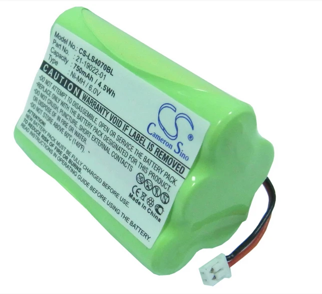 3 шт. новые части сканера 750 мАч батареи для символа CS-LS4070BL LS4070 LS4071 LS4074 сканер PN: