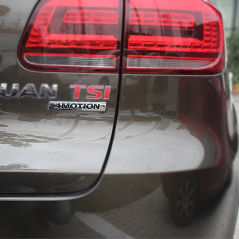 

1Pcs 3D Metal 4 MOTION Car Side Rear Trunk Emblem Badge Sticker Decals for Universal Cars Moto Bike Decorative Accessorie