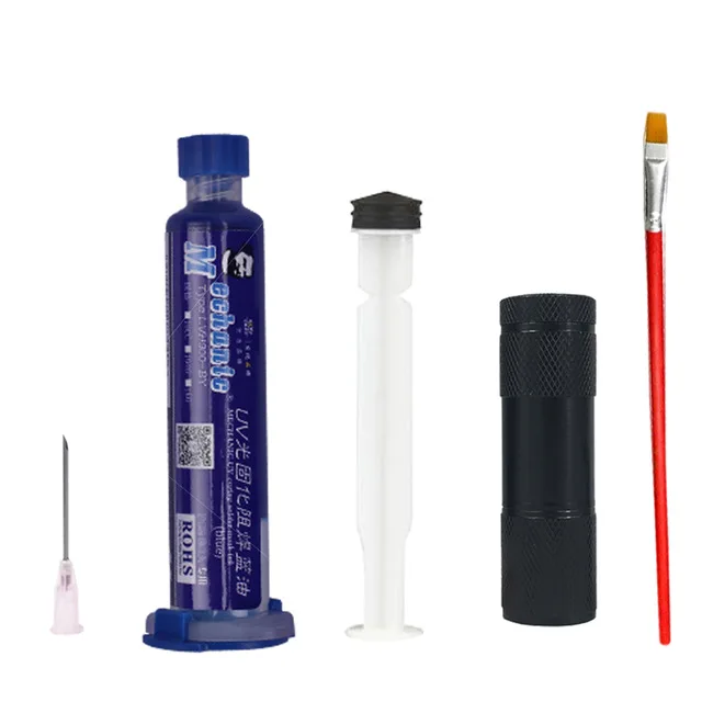 

Маска для пайки Mechanic Green Oil UV, чернила для печатных плат, BGA краска, паяльная паста для предотвращения коррозионной дуги, Флюсовые чернила с УФ-отверждасветильник том