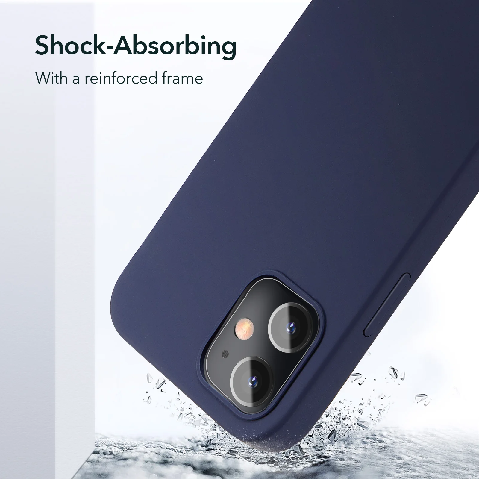 

ESR Multicolor for iPhone 12 Case for iPhone 12 Pro Max 12 mini Liquid Silicone Soft Case Luxury Back Cover for iPhone 12 Pro