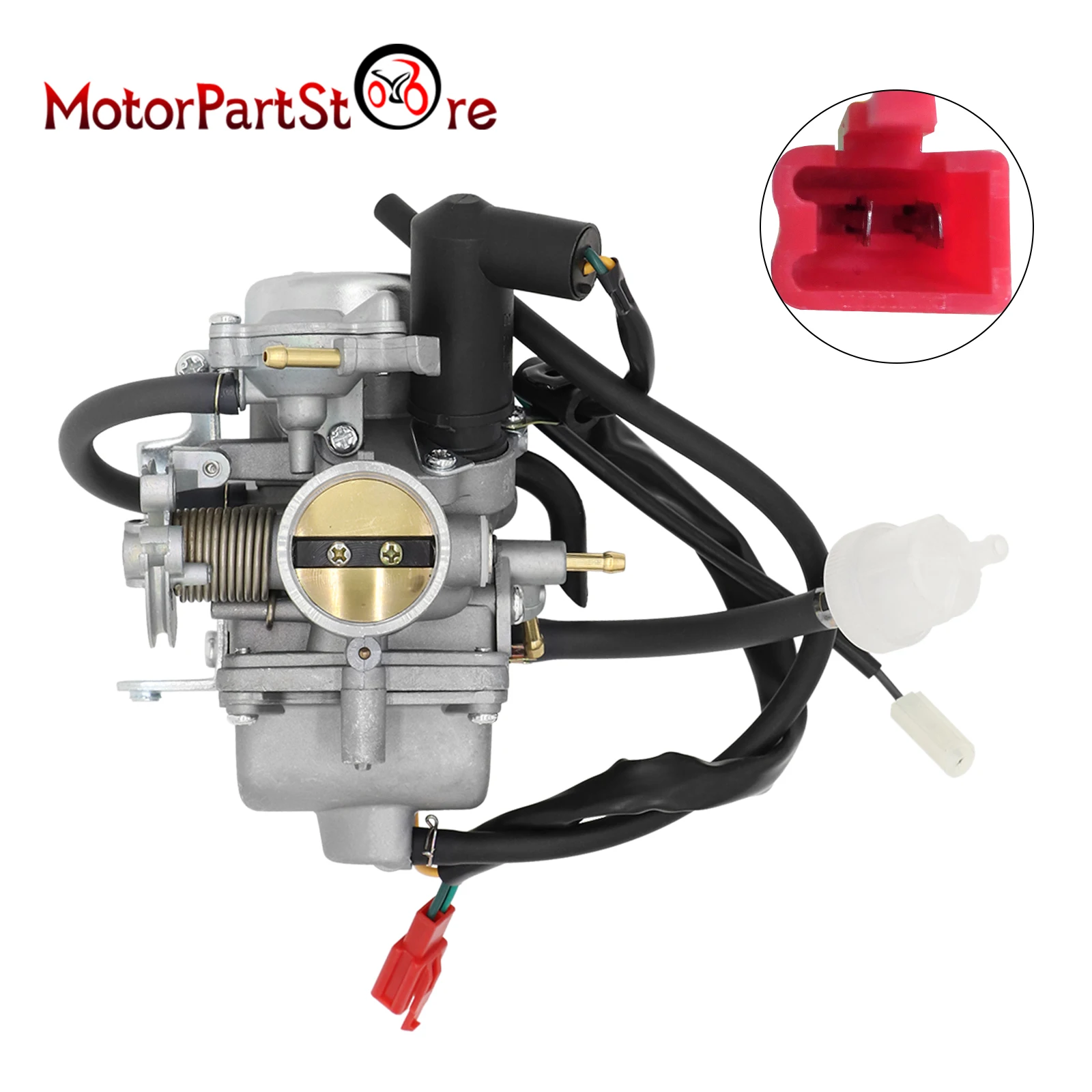 Карбюратор CVK30 CVK 30 мм GY6 150cc 250cc карбюратор для Honda CN250 CF250 CH250 152QMJ Мопед Скутер ATV