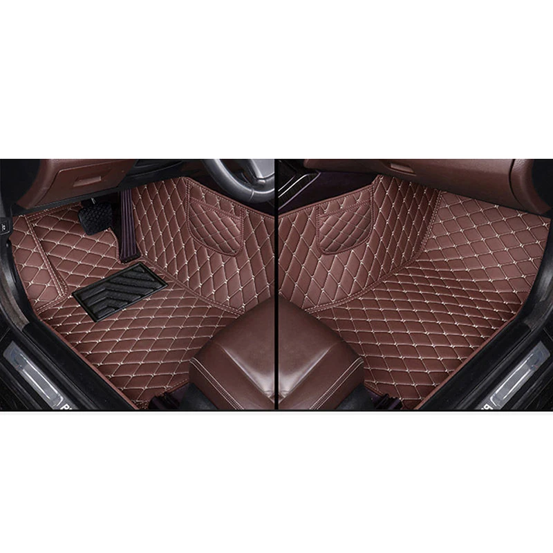 

ZRCGL Custom logo Car floor mat for Ford all model focus explorer mondeo fiesta ecosport Everest s-max Mustang edge Tourneo kuga