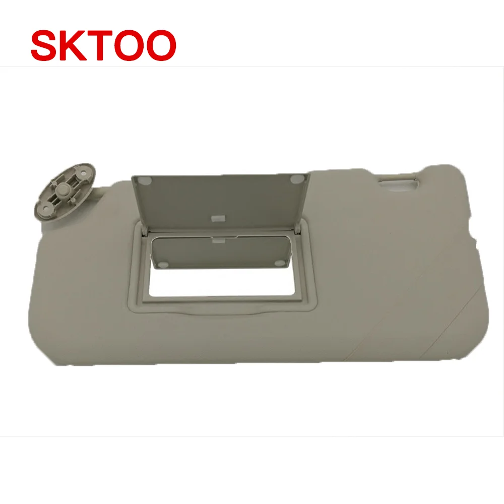 SKTOO солнцезащитный козырек для Ford Focus(2012-) с косметическим зеркалом, солнцезащитный козырек, автомобильный солнцезащитный козырек, серый светильник