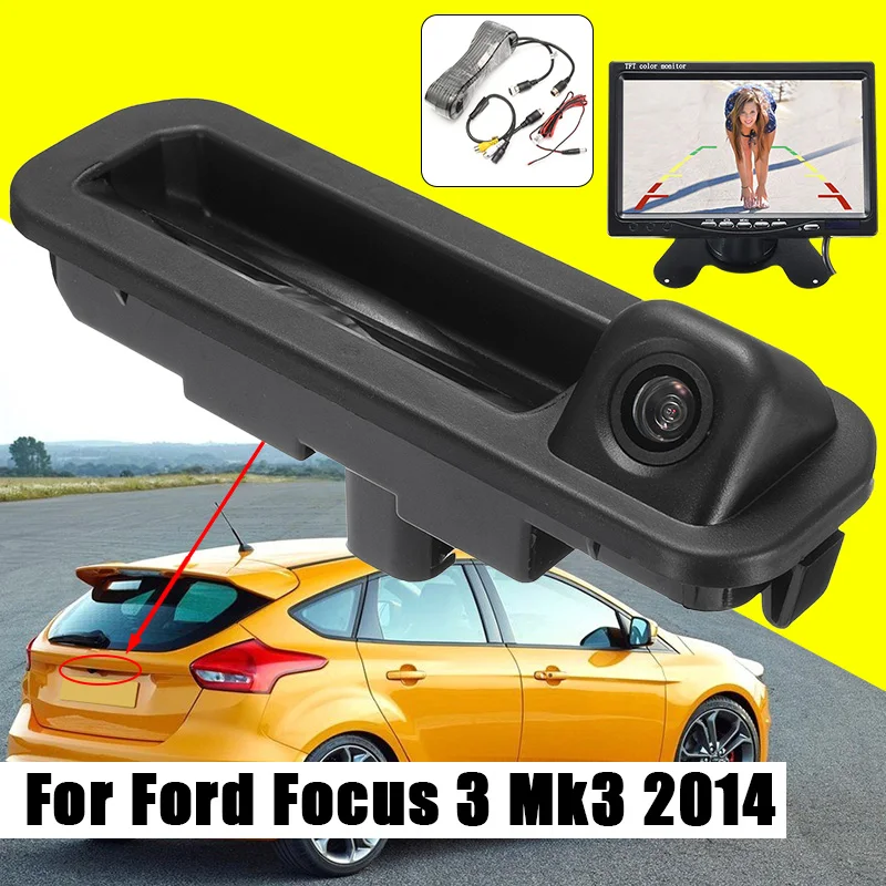 

CCD HD Auto Camera Car Rear View Camera Reverse Parking Night Vision for Ford Focus 2012 2013 Focus 3 Mk3
