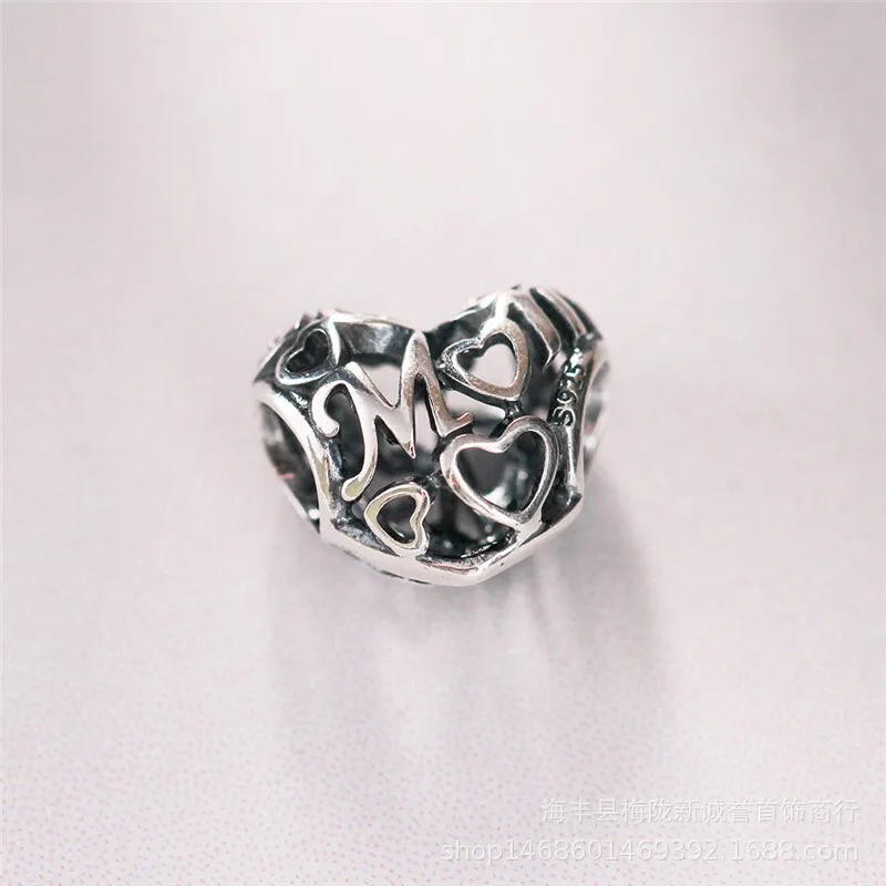 Оригинальная женская подвеска в виде сердца торта змеи Подходит для Pandora 925