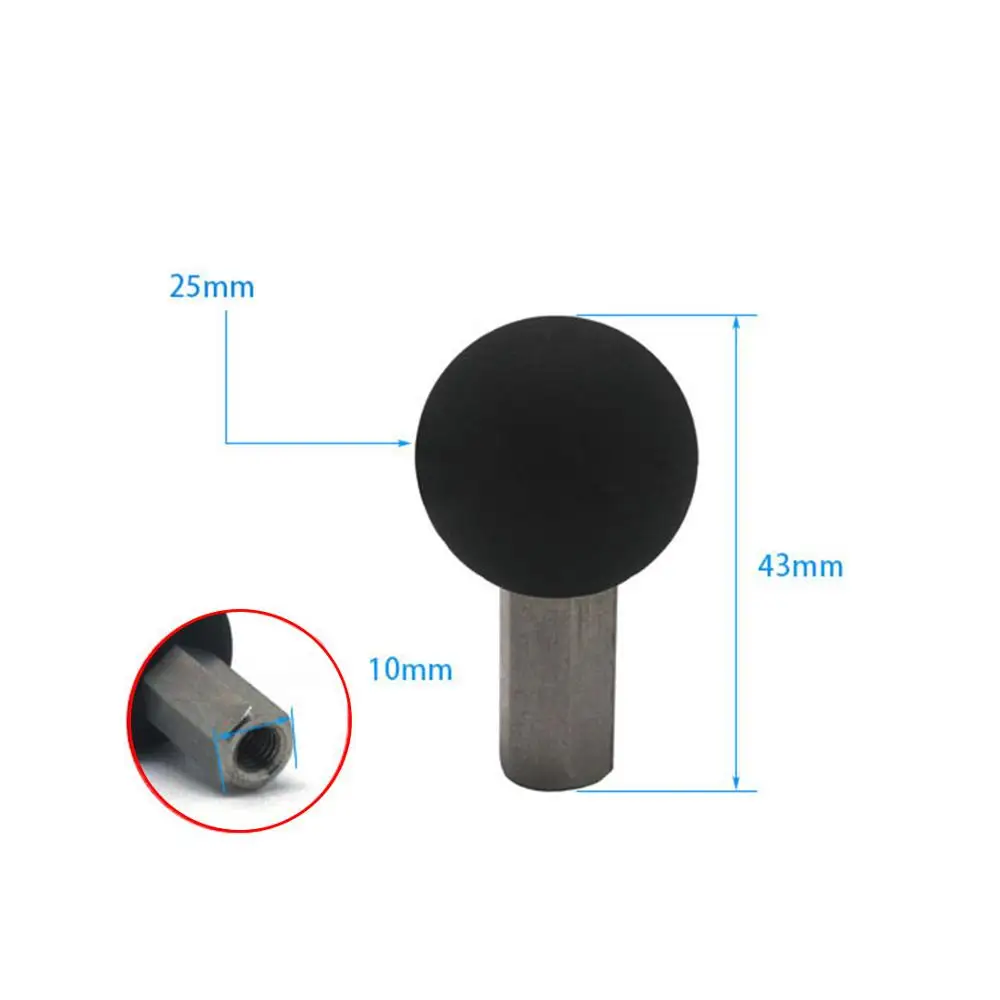 Ball head M6 adapter Шаровой головкой адаптер-зажим для мобильного телефона Автомобильная Подставка для GPS мотоциклетные база горный велосипед стенд для Gopro/yi для sony Спортивная Экшн-камера Камера - Цвет: Ball head M6 adapter