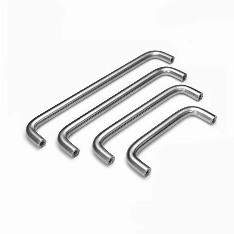 304 Нержавеющая сталь дверные ручки и 2 &quot~ 24'' Кухня дверная ручка для шкафа