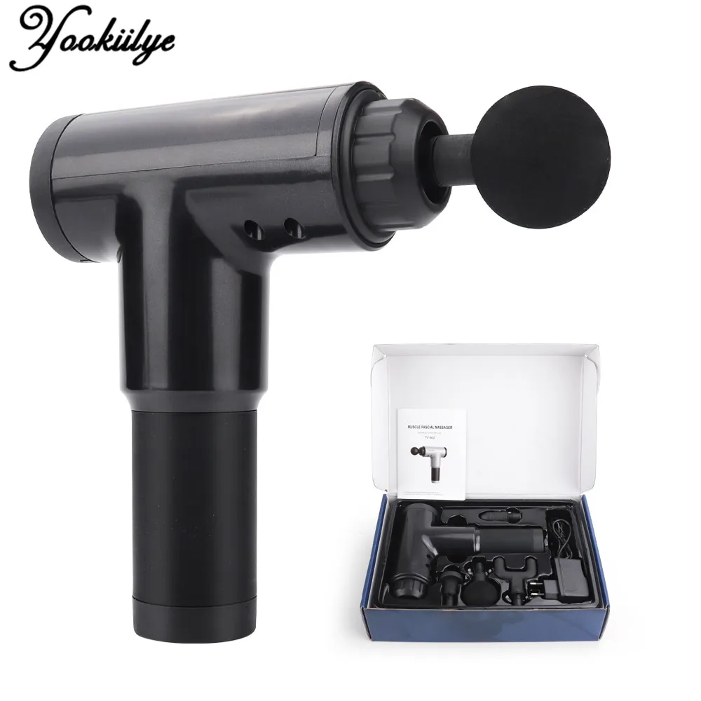 

Fascia Gun Muscle Massage Gun High Speed Vibration Body Massager After Fitness Decompose Lactic Acid Relief Pain Relax Body