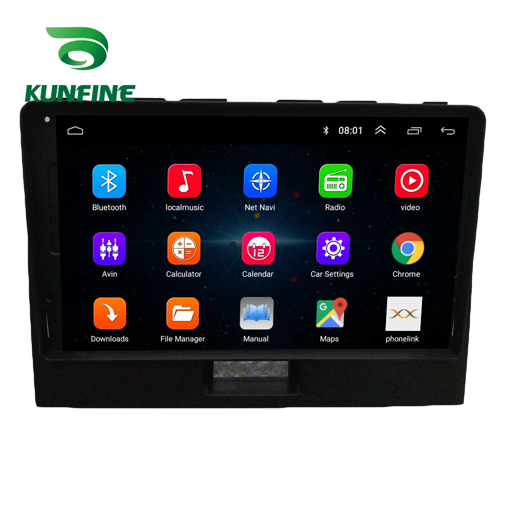 Android 10.0 Octa Core Car DVD GPS Navigation Player Deckless Stereo for Suzuki WAGON-R 2010-2017 Before Headunit Radio |