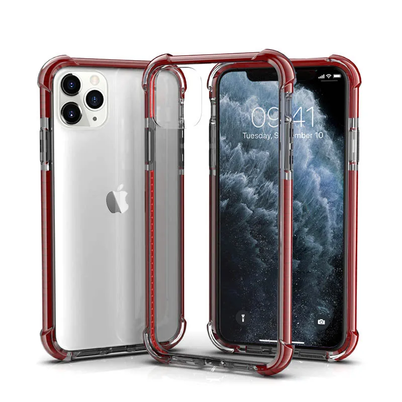 Для iPhone 11 чехол 5,8 дюймов 6,1 дюймов 6,8 дюймов гибридный ударопрочный ТПУ и PC задняя крышка для iPhone XS MAX XR