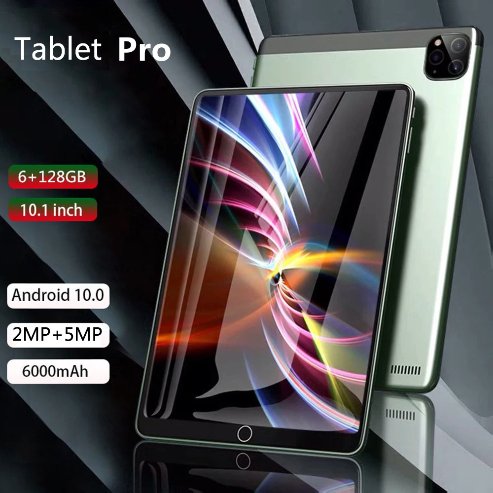

Планшет на Android 10,0, 10,1 дюйма, 8 + 128 ГБ, Wi-Fi, 2 Sim-карты