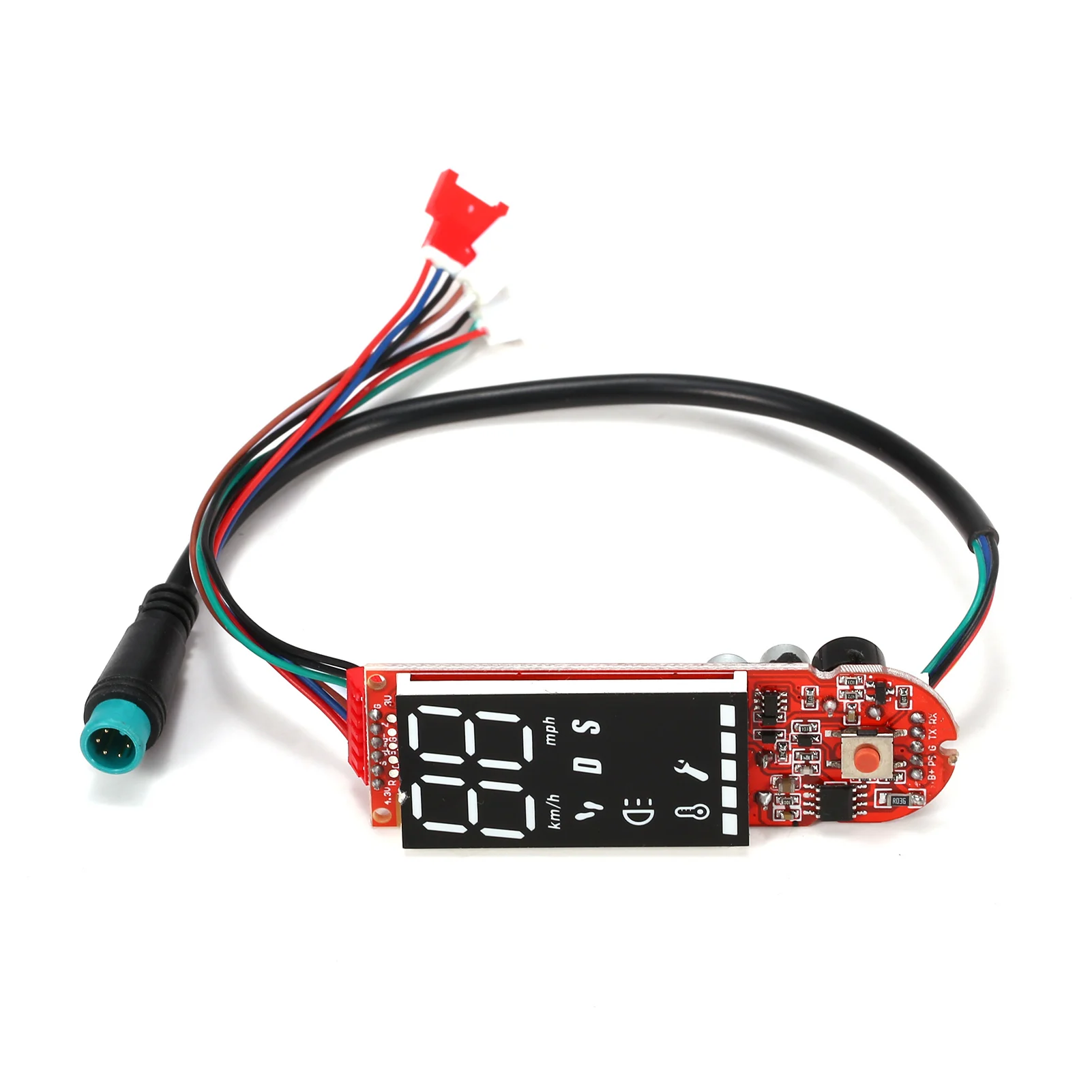 

Electric Scooter Dashboard Display Circuit Board Contain Screen Cover Dashboard