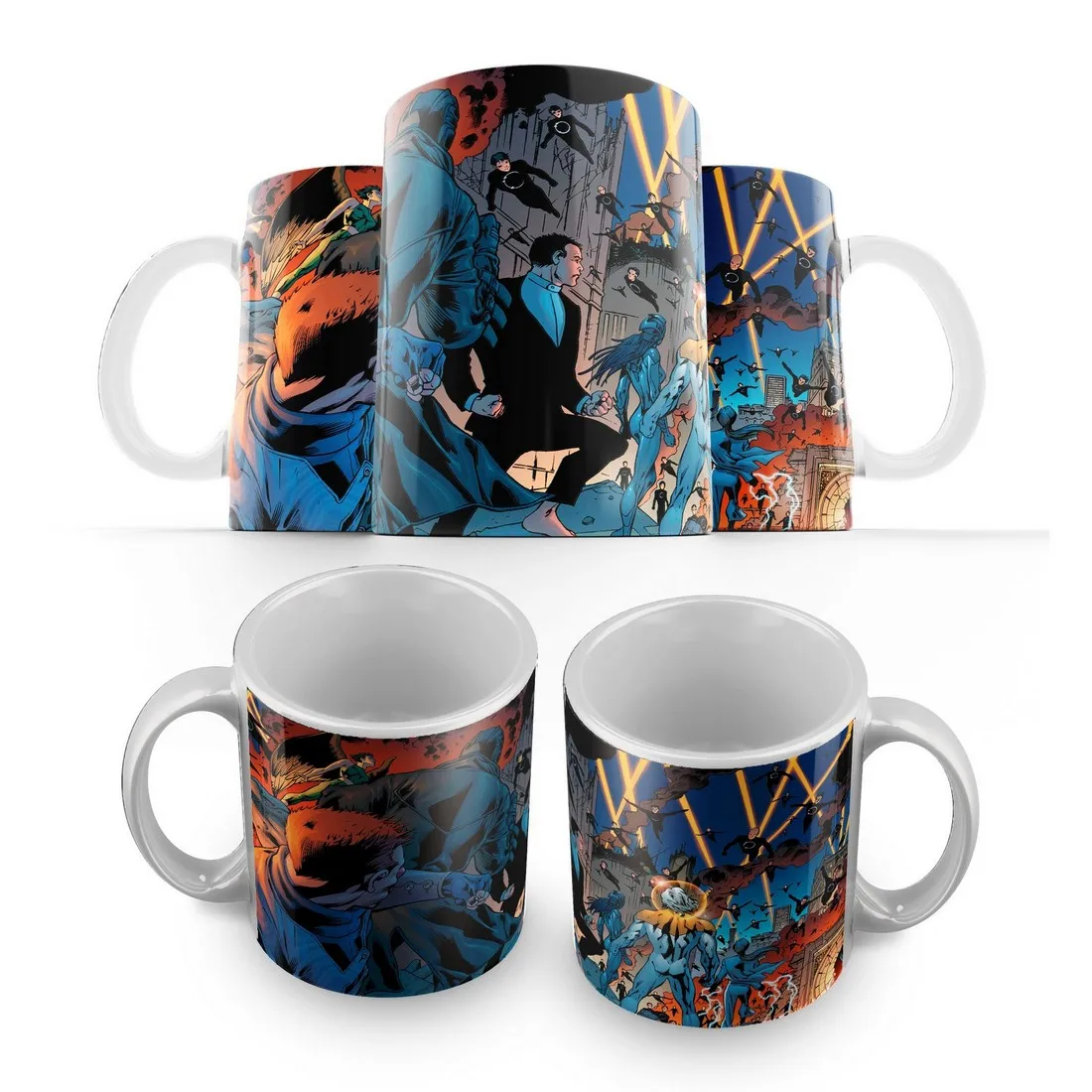 Кружка: The Authority comics(комикс марвел ди си marvel dc человека паук железный человек