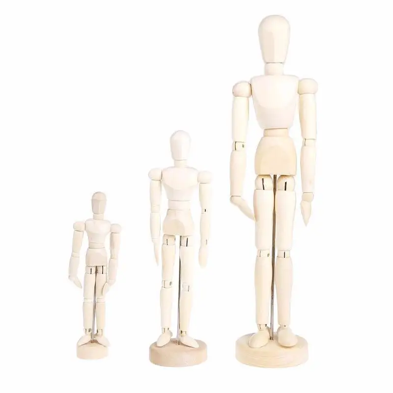 Супер большой 16 дюймов новый искусственный подвижный манекен с подвижными