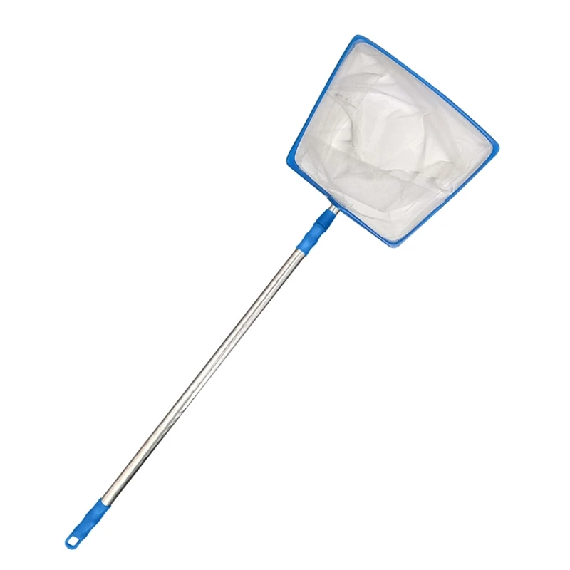 

2022 New Scalable Fine Mesh Swinging Pool Leaf Skimmer Net Detachable Large Skimmer