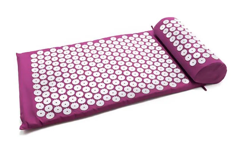 Акупрессурные массажные накладки коврик подушка для спины шеи релаксации|Массаж