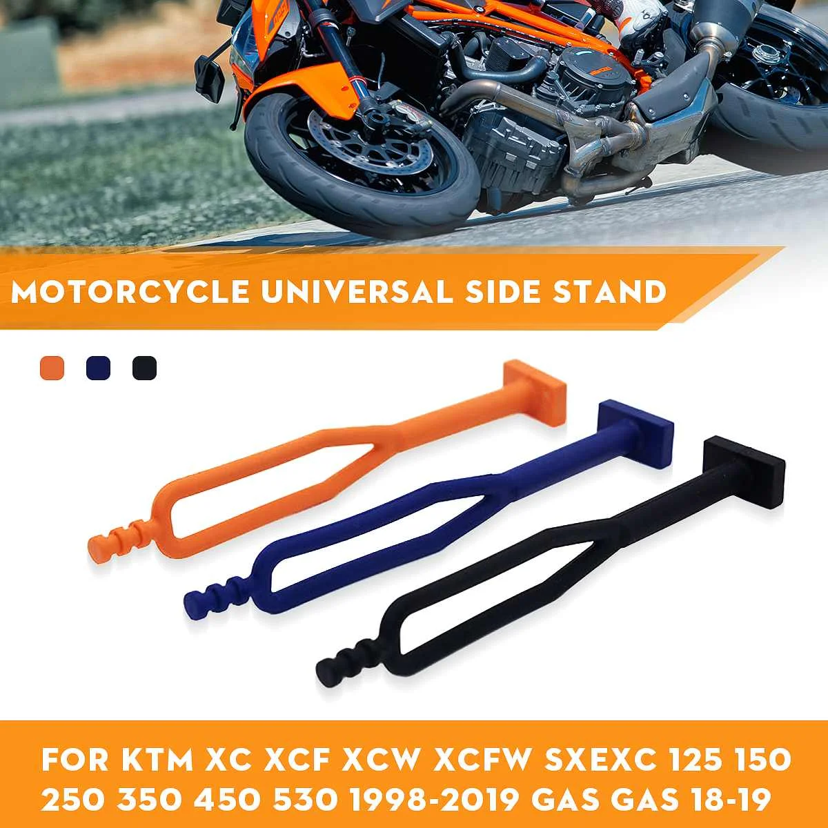 Мотоциклетная парковочная стойка боковая подставка резиновый ремешок для KTM XC XCF XCW XCFW SX EXC 125 150 250 350 450 530 для газа