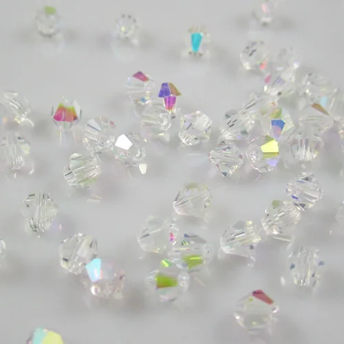 

Crystal clear AB 3mm 720pcs/Lot Chinese Top Quality Crystal Bicone Beads Free Shipping