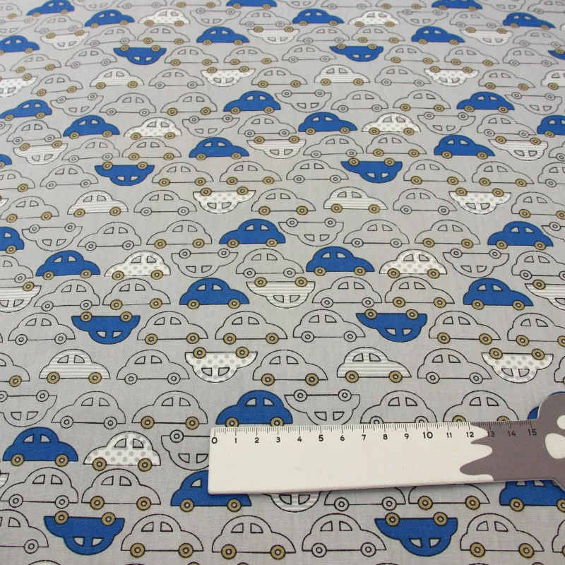 

Baby Boy Cars 100% cotton fabrics for DIY Sewing textile tecido tissue patchwork bedding quilting