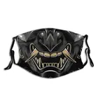 Маска для лица Hannya PM 2,5 с фильтрами, пылезащитный респиратор для рта с японскими самураями и демонами они, дышащая унисекс