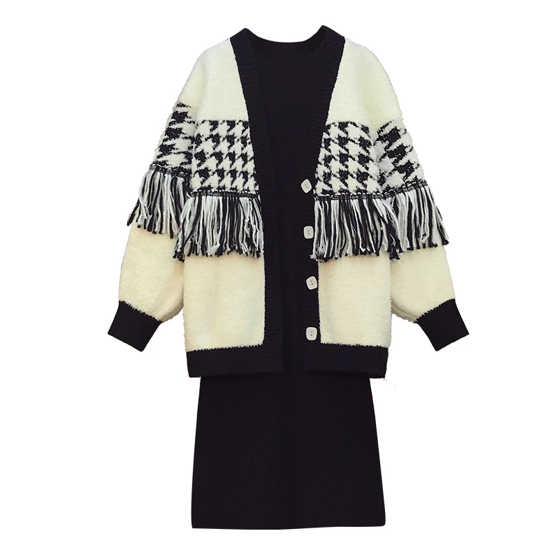 

Fashion new 4XL women's fat mm Western style fried street knitted cardigan