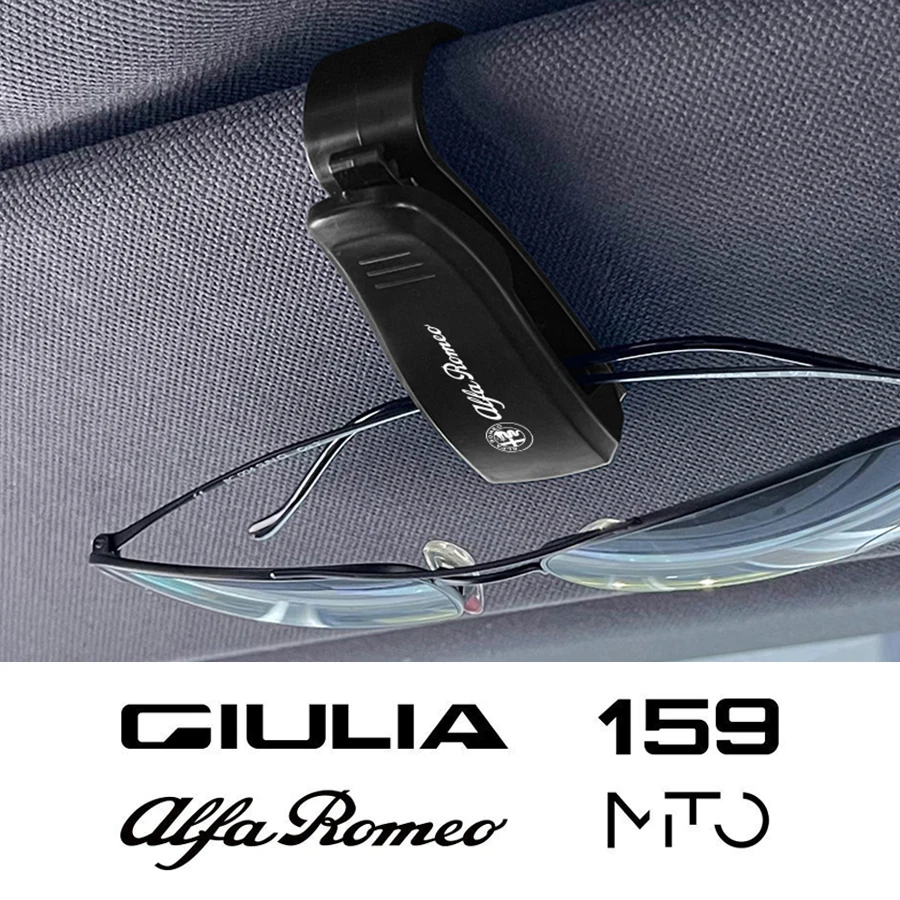 Для Alfa Romeo Giulietta 159 Giulia MiTO 156 147 Sportiva Stelvio зажим для автомобильных солнцезащитных