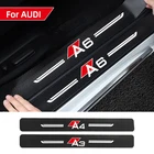 4 шт., автомобильные наклейки для AUDI A3 A4 A5 A6 A7 Q3 Q5 Q7