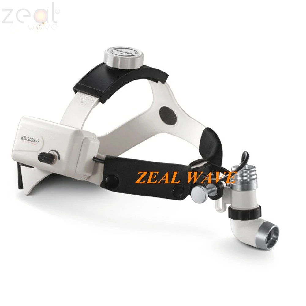 

For Integrated Dual-Battery Long-Life LED3W Highlight Surgical Headlight Oral Otolaryngology Ophthalmology KD-202A