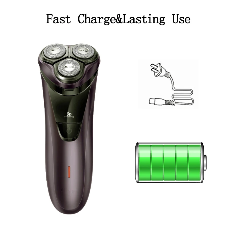Электробритва профессиональные головки с тройным лезвием машинка для бритья