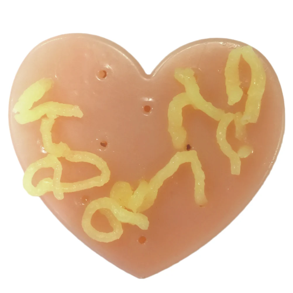 Сердце Форма выжать акне игрушка персик прыщей Popping для снятия стресса