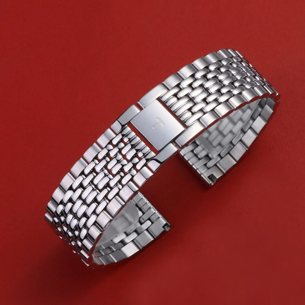 Ремешок из нержавеющей стали для Tissot 1853 T109 15/19/21 мм | Наручные часы
