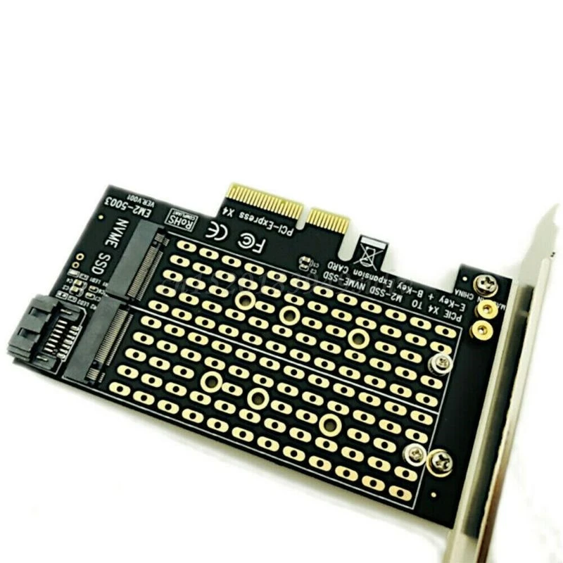 высокоскоростной nvme x4 x8 x16 sata двухс