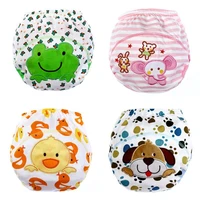 childrens cartoon patch baby bread pants cotton washable diaper cloth diaper baby training pant wholesale