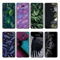 leaf feather fashion phone case for lg k51s k41s k30 k20 2019 q60 v60 v50 s v40 v30 k92 k42 k22 k71 k61 g8s g8 x thinq tpu