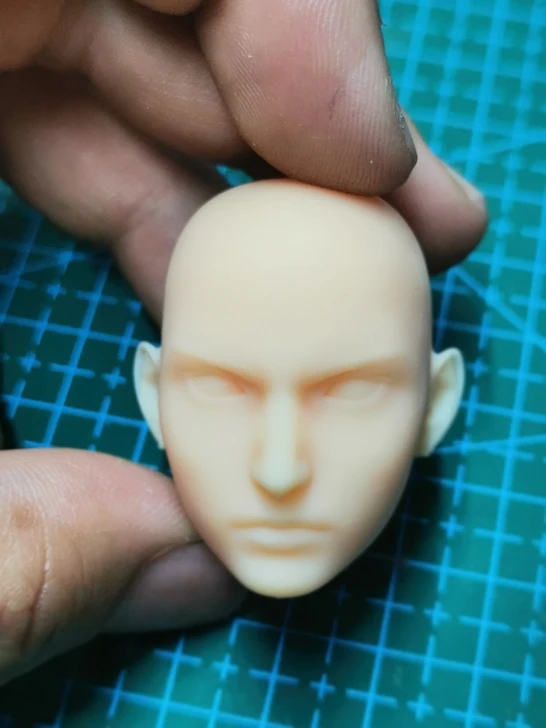 

1/6 Scale The Last Fantasy Noctis Unpainted Head Model BJD Style for 12''Body DIY Accessories